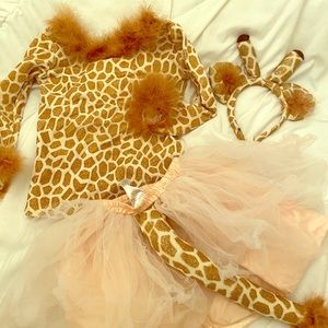 Pottery Barn toddler giraffe costume